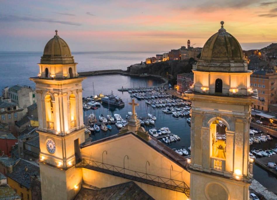 Charmant Studio Climatise Avec Parking, Au Coeur De Pietranera, Plage A 500M, Bastia A 2Km Ville-di-Pietrabugno Dış mekan fotoğraf